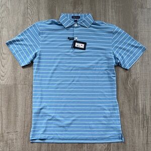 NWT Peter Millar Crown Crafted striped polo- Size M